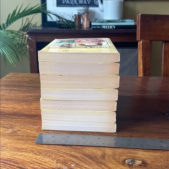 7 Little House Books By Laura Ingalls Wilder Kids Chapter Paperback Vintage 1981 - Picture 6 of 14